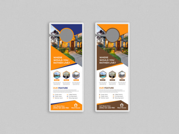 Download Real Estate Door Hanger Template - Door hanger template Collection