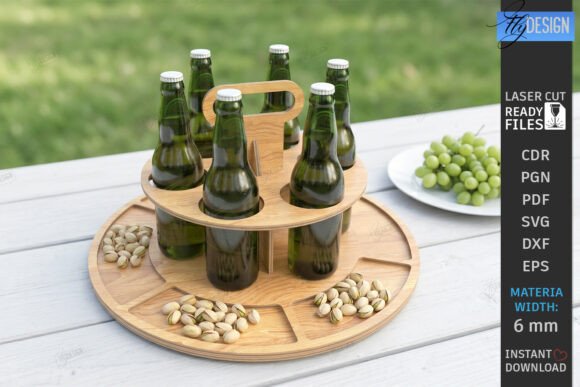 Download Outdoor Beer Picnic Table Laser Cut |CNC - Premium Resources