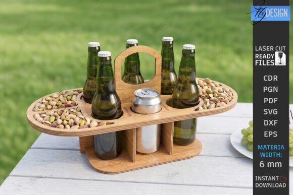 Download Outdoor Beer Picnic Table Laser Cut |CNC - Premium Resources