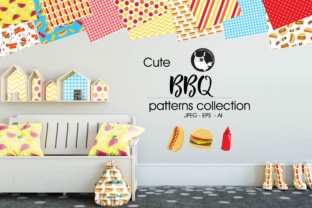 Download Cute BBQ Patterns Collection - Bbq patterns Collection