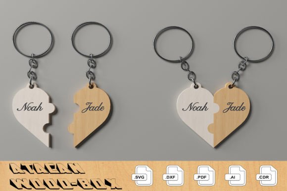 Download Family Puzzle Keychain Vector Cut Files - Vector cut files Collection